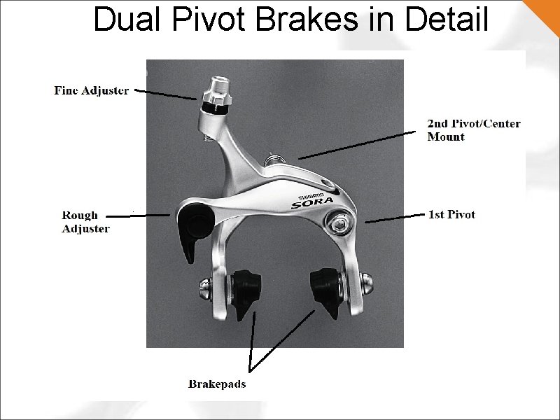 Dual Pivot Brakes in Detail 