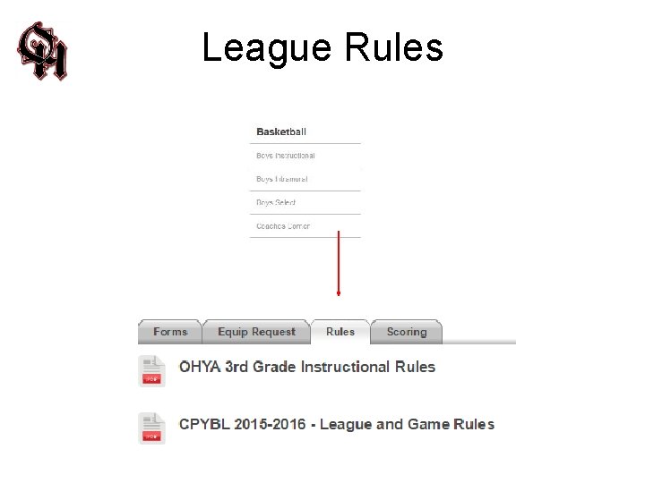 League Rules 