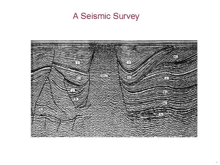 A Seismic Survey 7 