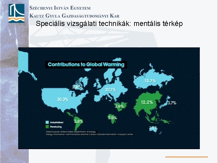 Speciális vizsgálati technikák: mentális térkép 