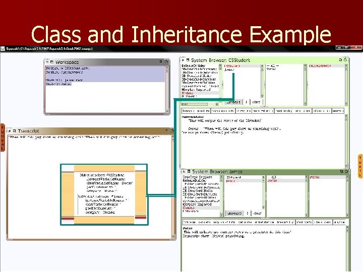 Class and Inheritance Example CS 331 Programming Languages Date: 4/21/08 