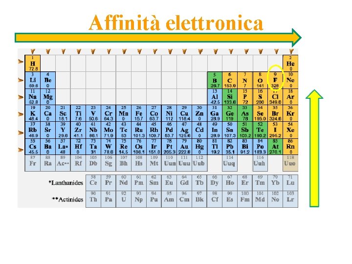 Affinità elettronica 