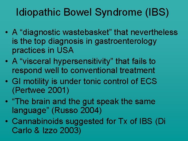 Clinical Endocannabinoid Deficiency Revisited Ethan Russo MD 20402