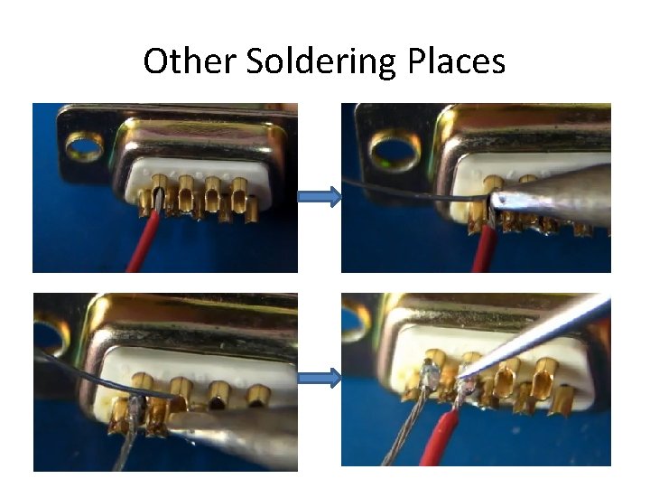 Other Soldering Places 