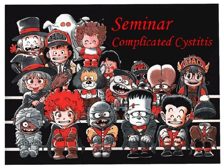 Seminar Complicated Cystitis 