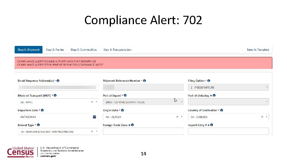 Compliance Alert: 702 14 
