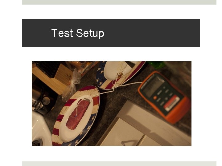 Test Setup 
