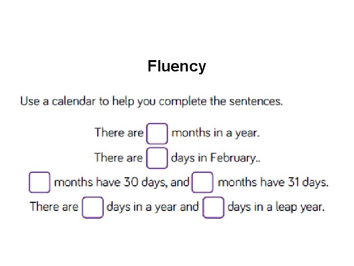 Fluency 