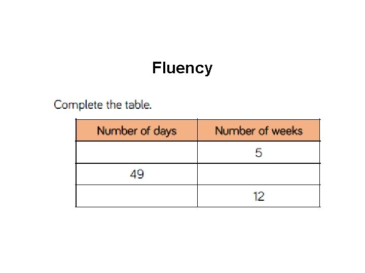 Fluency 