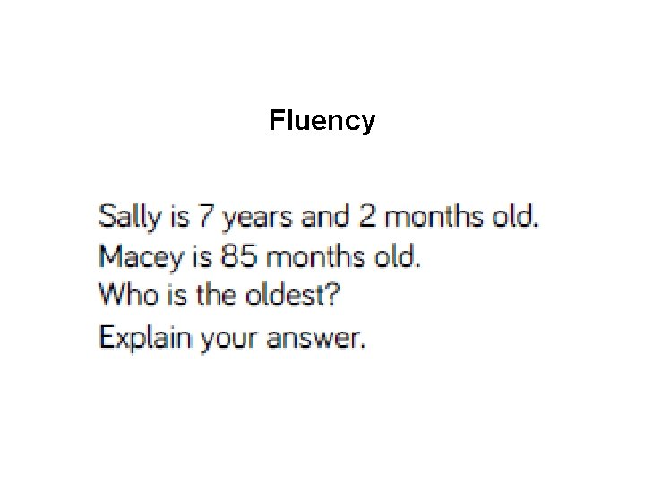 Fluency 