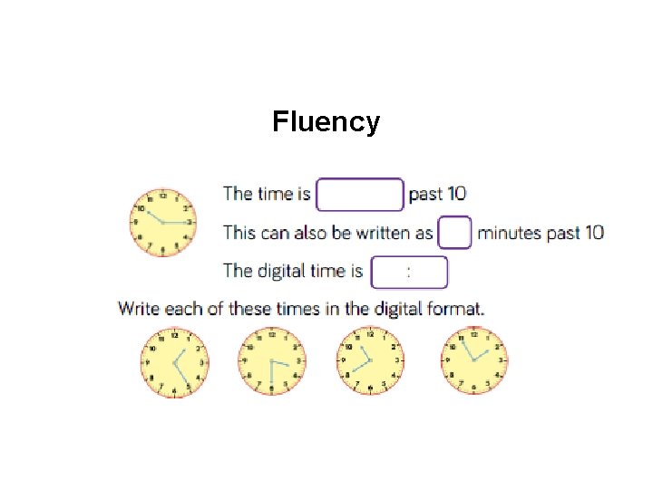 Fluency 