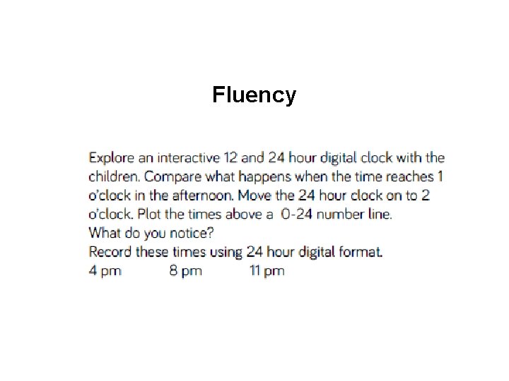 Fluency 