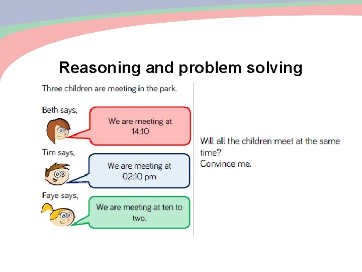 Reasoning and problem solving 