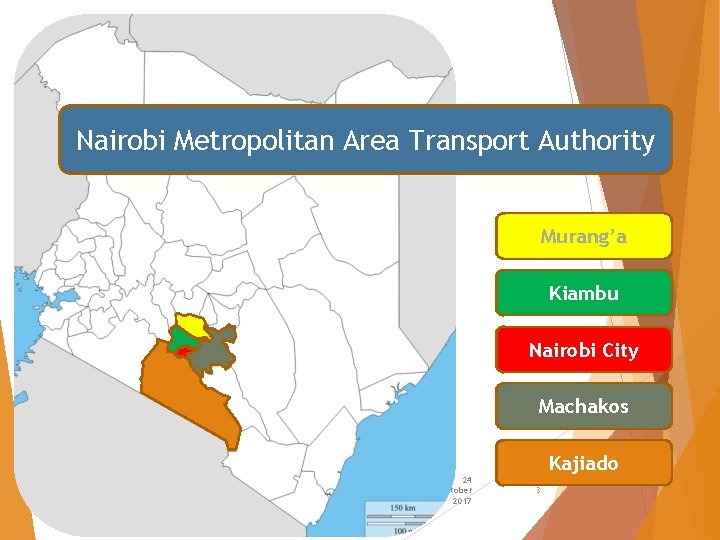Nairobi Metropolitan Area Transport Authority Murang’a Kiambu Nairobi City Machakos BRT Design Framework 24