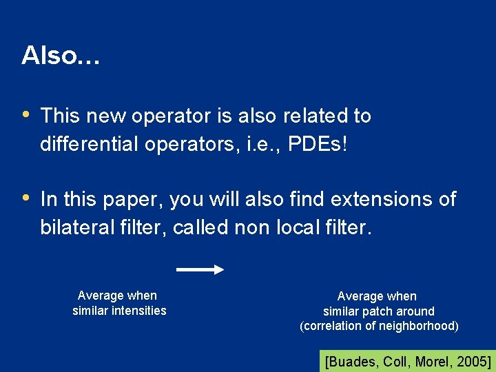 Also… • This new operator is also related to differential operators, i. e. ,