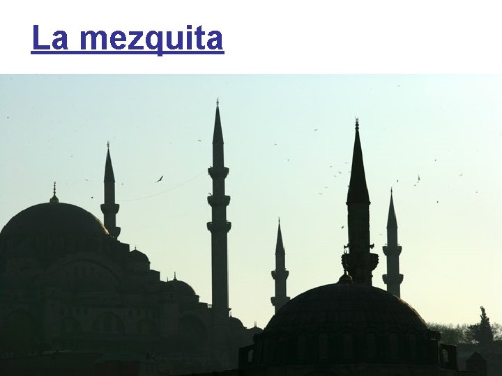 La mezquita 