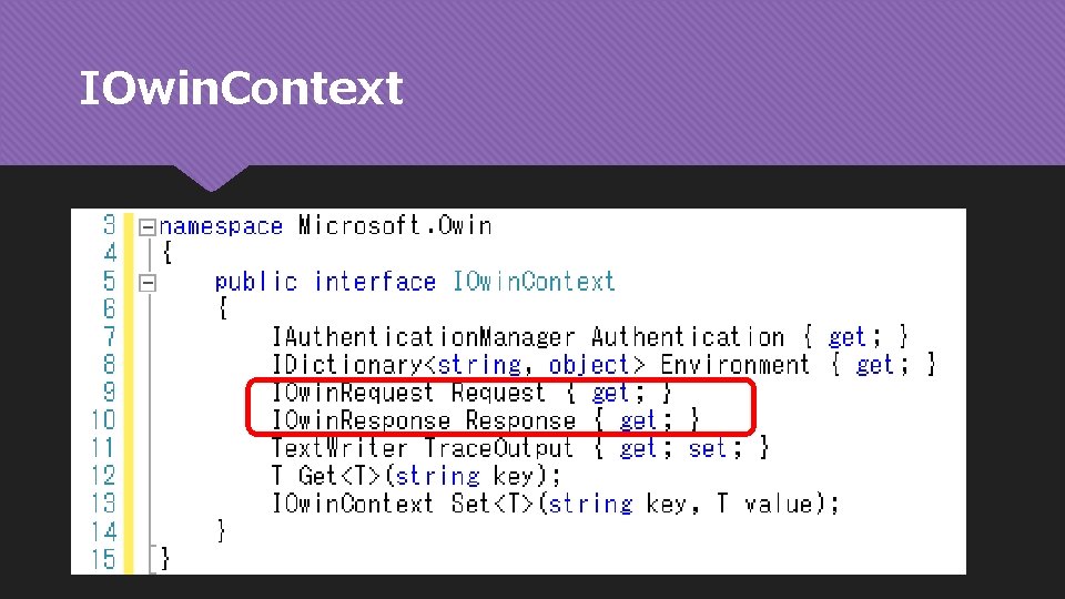 IOwin. Context 