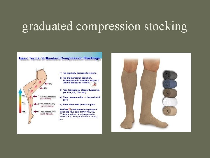 graduated compression stocking 