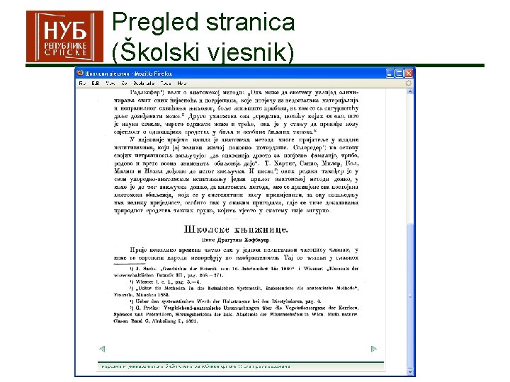 Pregled stranica (Školski vjesnik) 