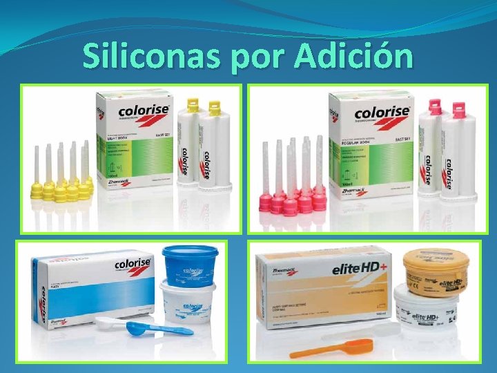 Siliconas por Adición 