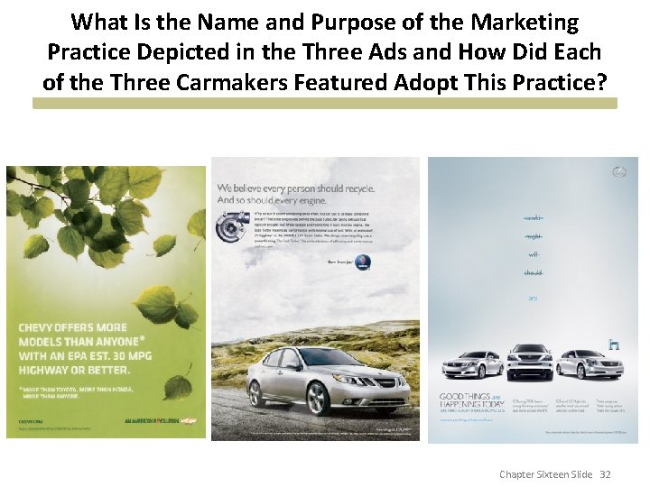 What Is the Name and Purpose of the Marketing Practice Depicted in the Three