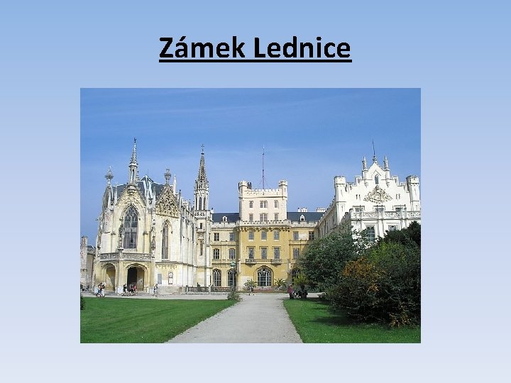 Zámek Lednice 