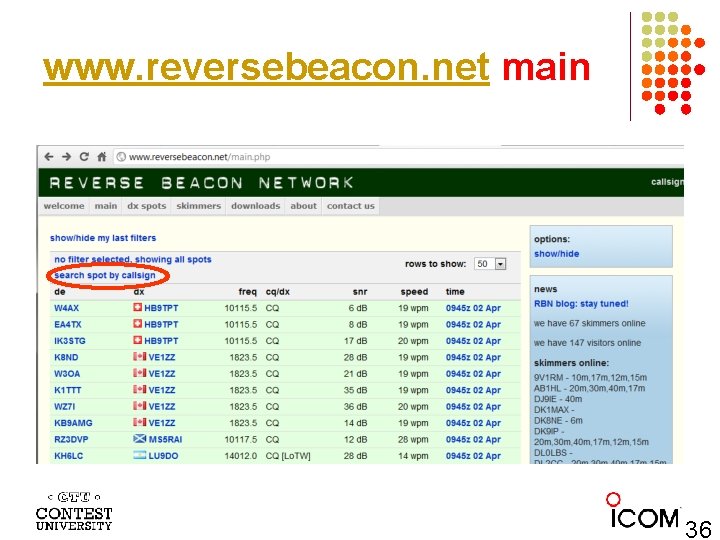 www. reversebeacon. net main 36 