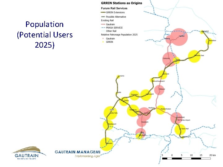 Population (Potential Users 2025) 