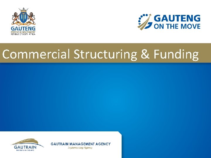 Commercial Structuring & Funding 