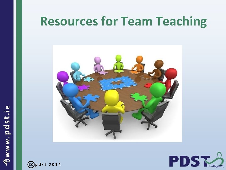  www. pdst. ie Resources for Team Teaching pdst 2014 