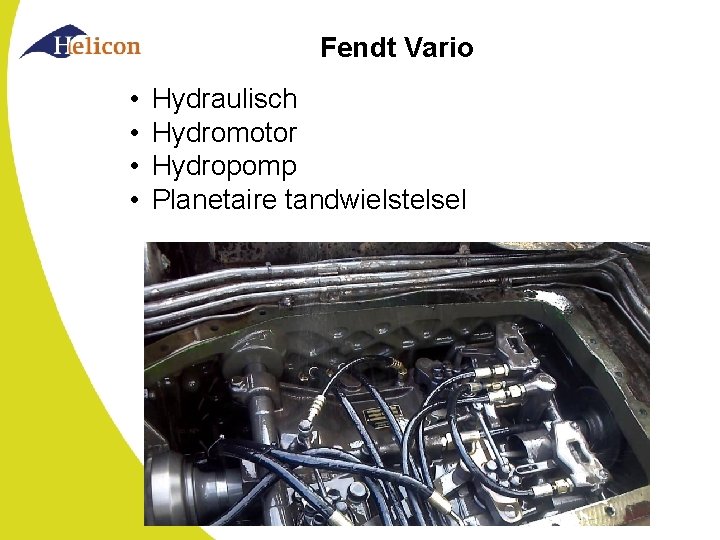 Fendt Vario • • Hydraulisch Hydromotor Hydropomp Planetaire tandwielstelsel 