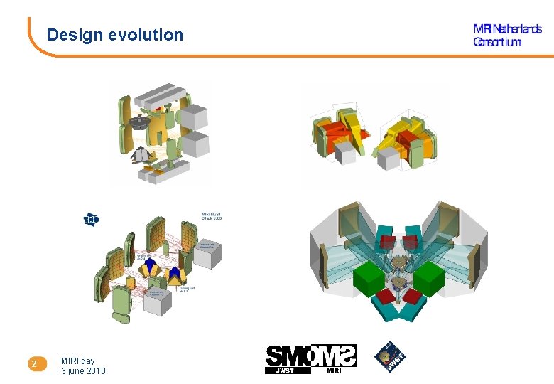 Design evolution 2 MIRI day 3 june 2010 