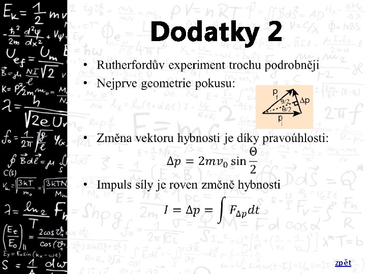 Dodatky 2 zpět 