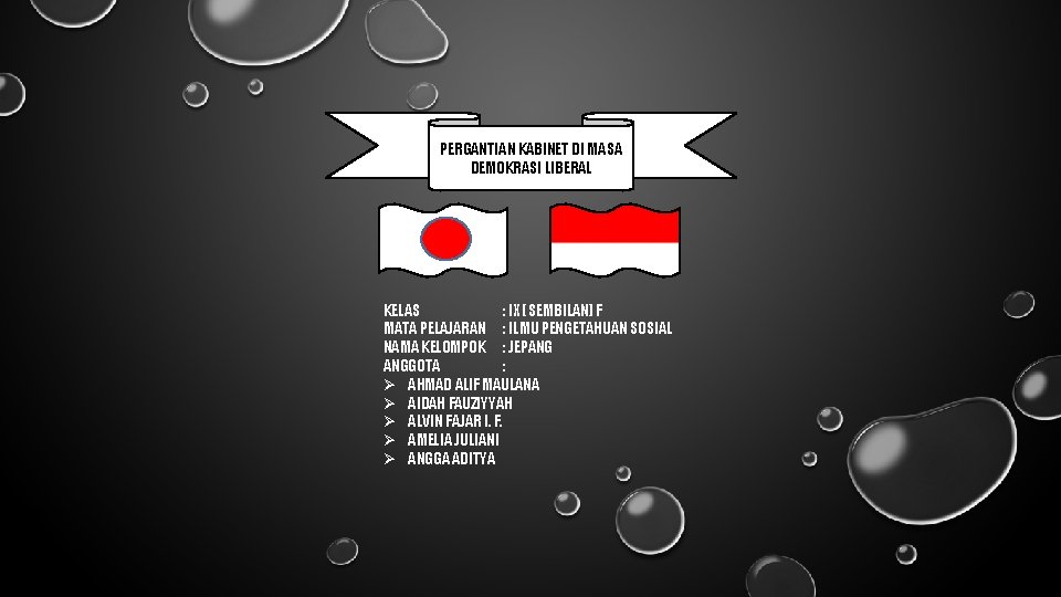 Pergantian Kabinet Di Masa Demokrasi Liberal Kelas Ix