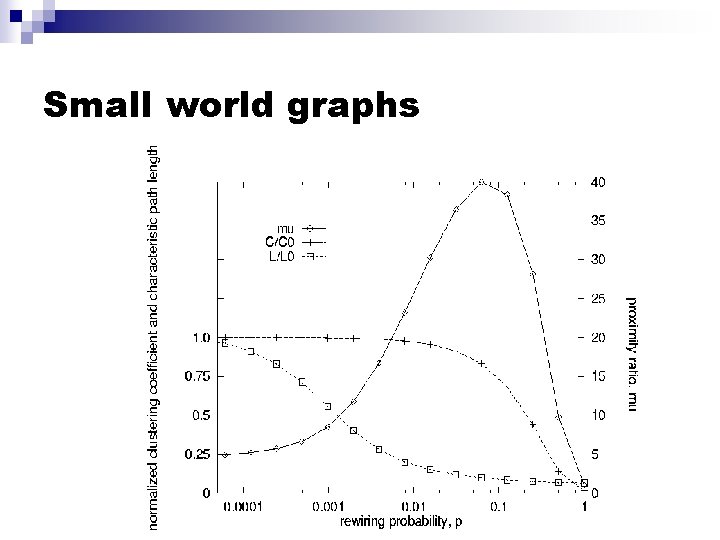 Small world graphs 