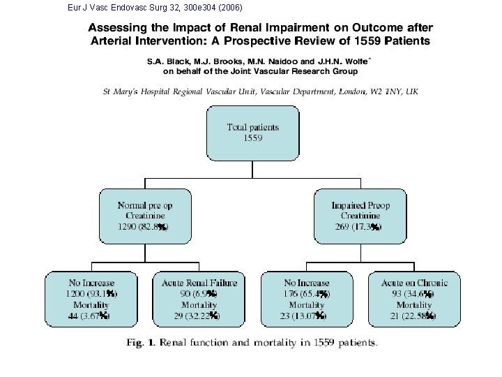 Eur J Vasc Endovasc Surg 32, 300 e 304 (2006) 