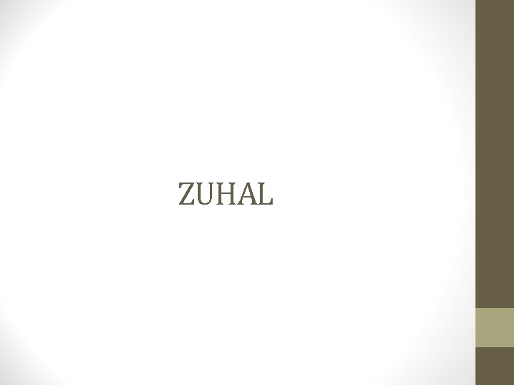 ZUHAL 