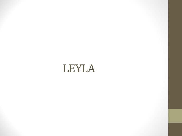 LEYLA 