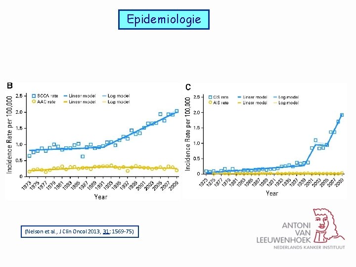 Epidemiologie (Nelson et al. , J Clin Oncol 2013, 31: 1569 -75) 