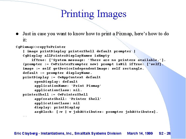 Printing Images l Just in case you want to know how to print a
