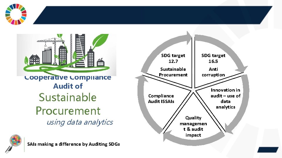 Cooperative Compliance Audit of Sustainable Procurement using data analytics sing SAIs making a difference