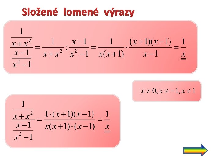 Složené lomené výrazy 