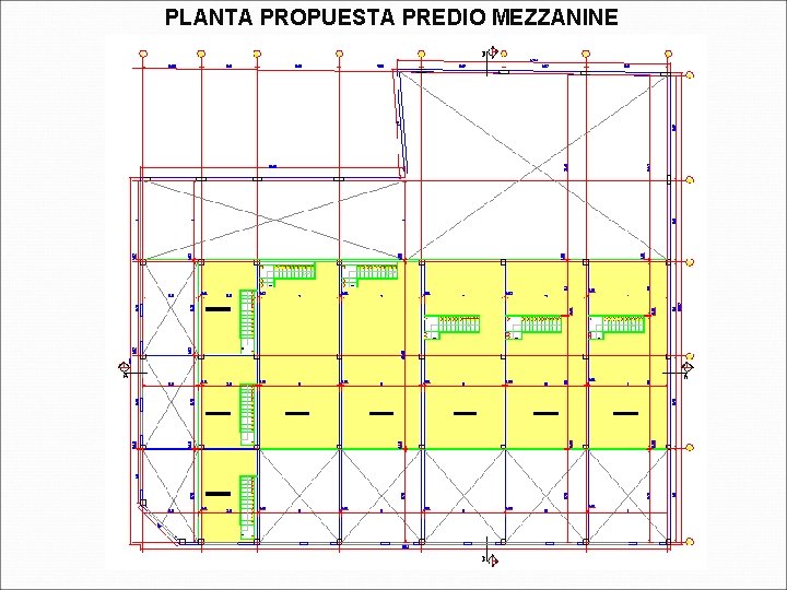 PLANTA PROPUESTA PREDIO MEZZANINE 