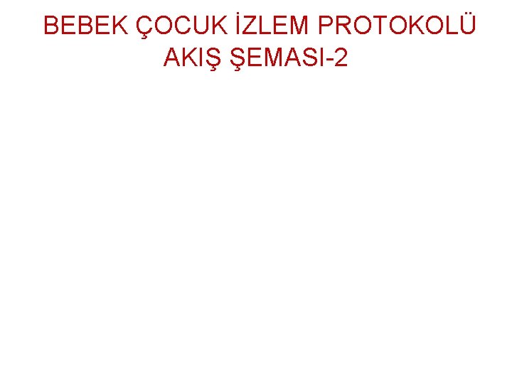 BEBEK ÇOCUK İZLEM PROTOKOLÜ AKIŞ ŞEMASI-2 4 