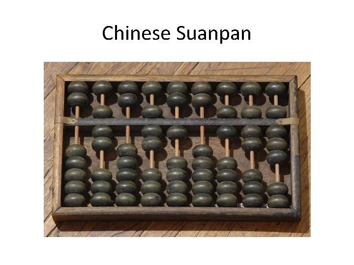 Chinese Suanpan 