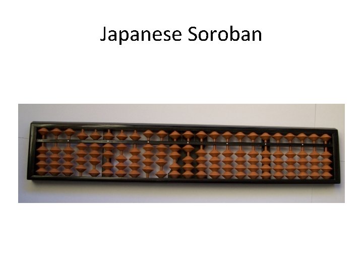 Japanese Soroban 