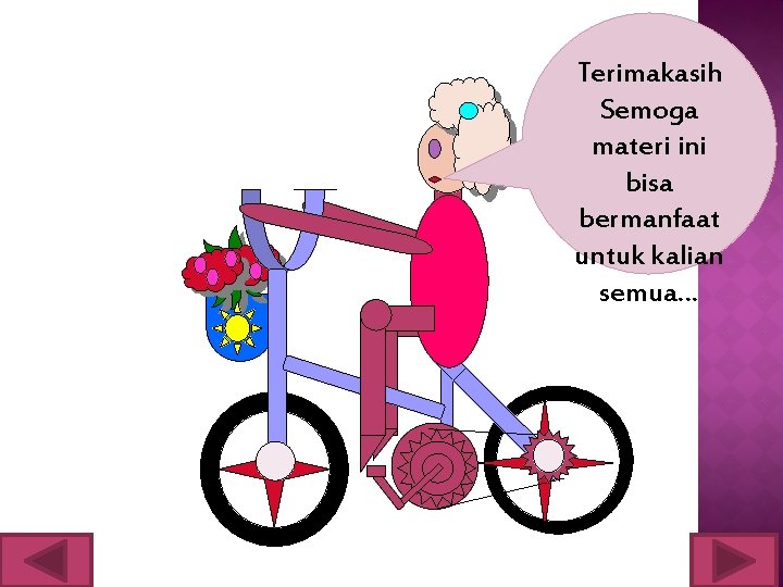 Terimakasih Semoga materi ini bisa bermanfaat untuk kalian semua… 