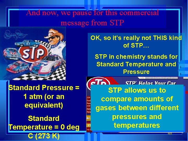 And now, we pause for this commercial message from STP OK, so it’s really