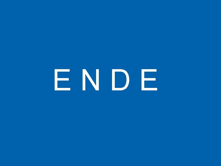 ENDE 