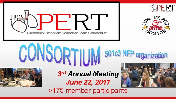  • Institutional Logo 3 rd Annual Meeting June 22, 2017 >175 member participants